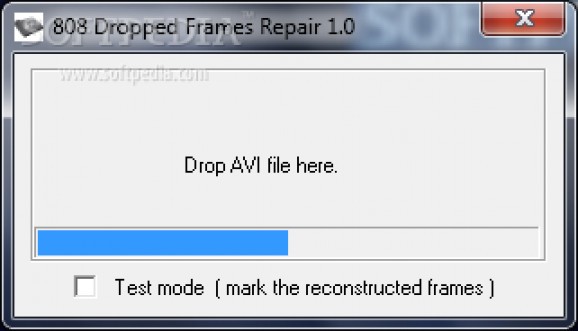 808 Dropped Frames Repair screenshot