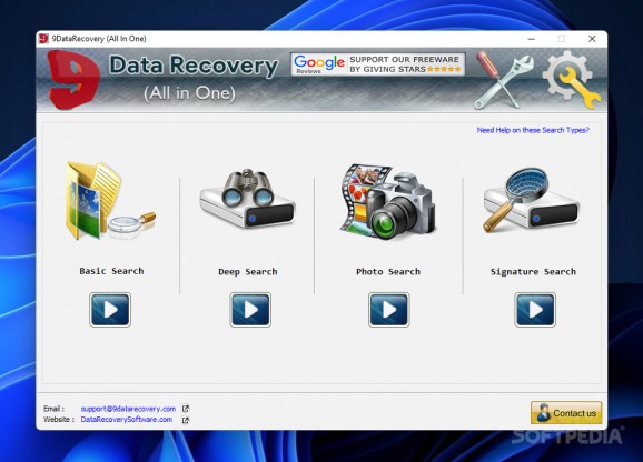 9DataRecovery All In One screenshot