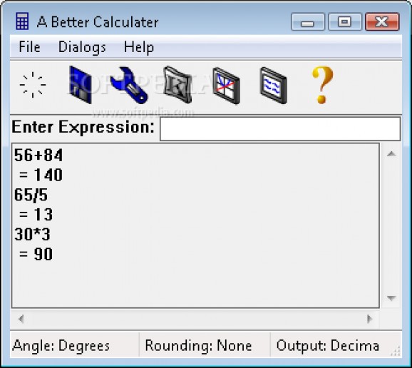 A Better Calculator screenshot