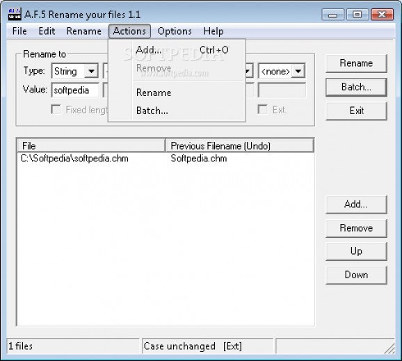 A.F.5 Rename your files screenshot