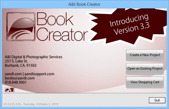 A&I Book Creator screenshot