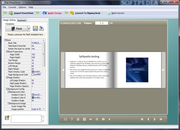 Flip PowerPoint screenshot