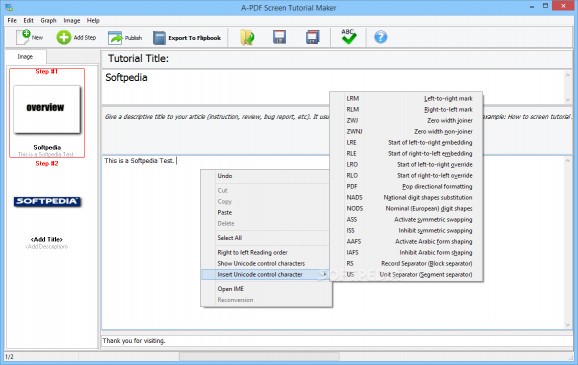 A-PDF Screen Tutorial Maker screenshot