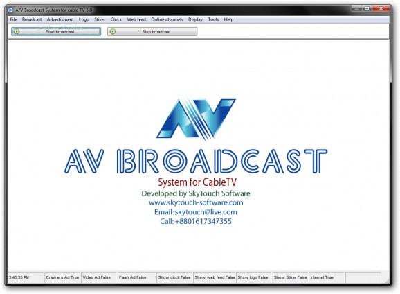 A/V Broadcast System for Cable TV screenshot