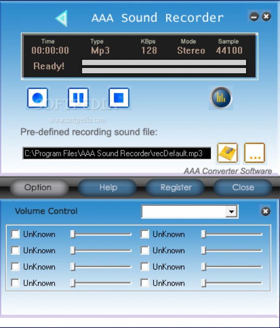 AAA Sound Recorder screenshot