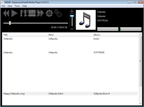 AAMP- Advanced AutoIt Media Player screenshot