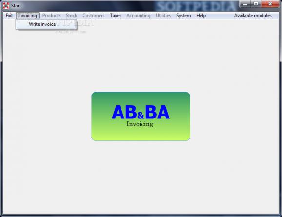 AB Invoicing screenshot