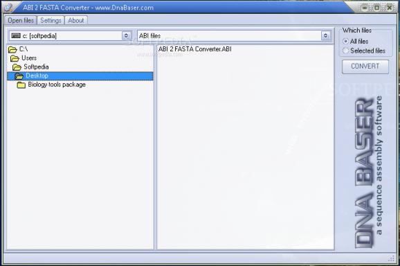 ABI 2 FASTA Converter screenshot