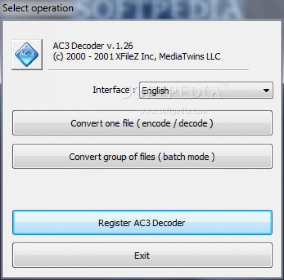 AC3 Decoder screenshot