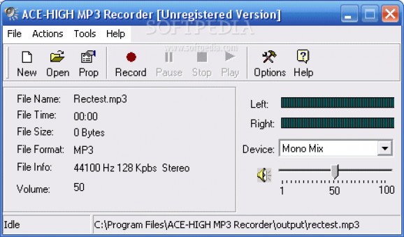 ACE-HIGH MP3 Recorder screenshot