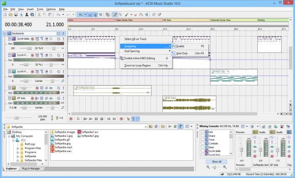 ACID Music Studio screenshot