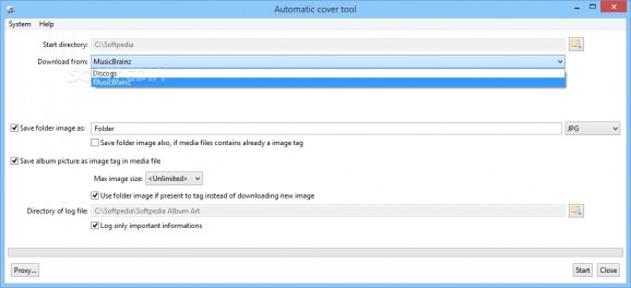 Automatic Cover Tool screenshot