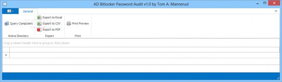 AD Bitlocker Password Audit screenshot