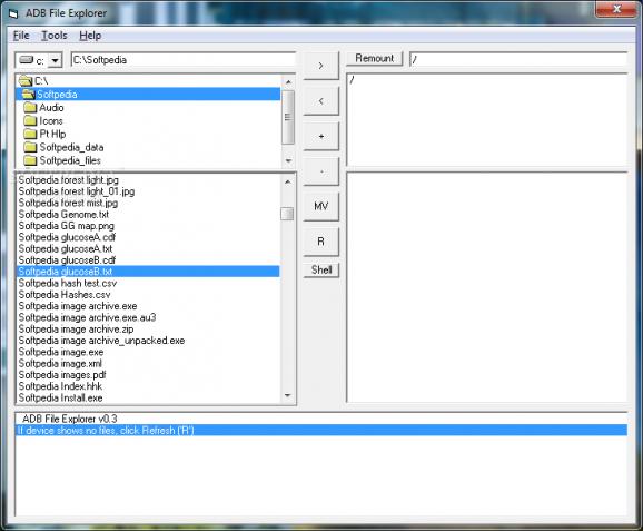 ADB File Explorer screenshot