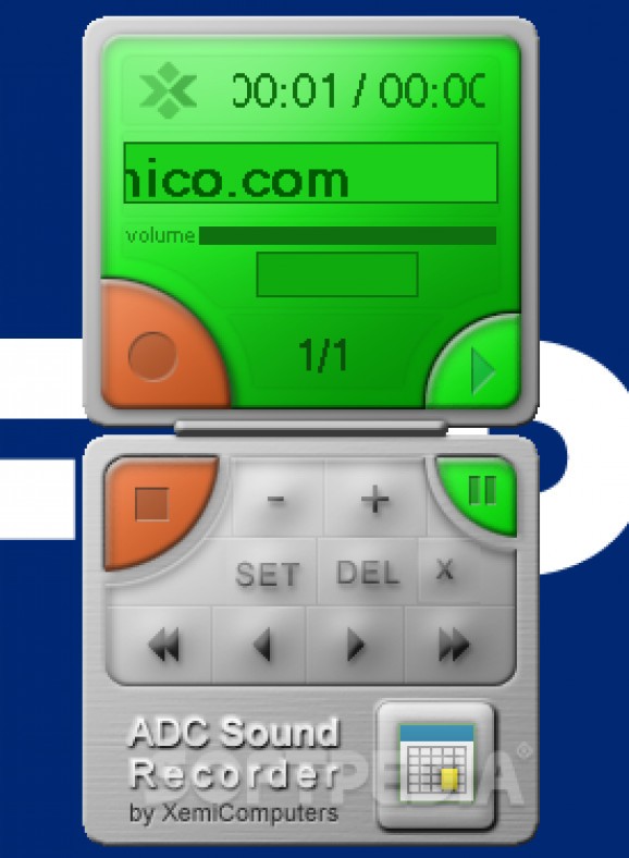 ADC Sound Recorder screenshot