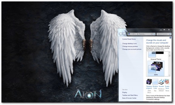 AION Theme screenshot