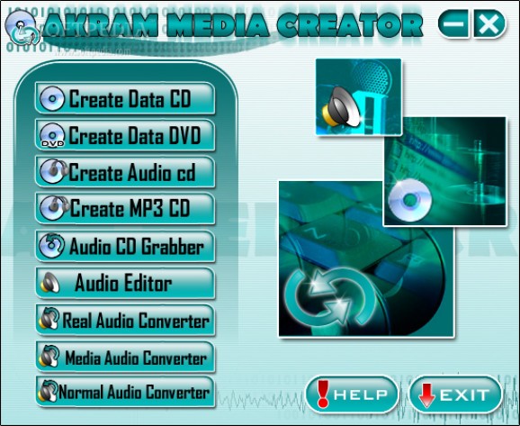 AKRAM Media Creator screenshot