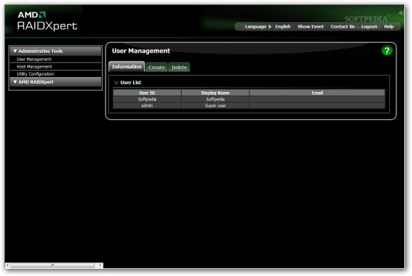 AMD RAIDXpert Utility screenshot