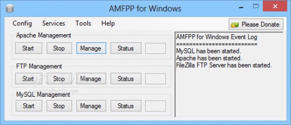 AMFPP for Windows screenshot