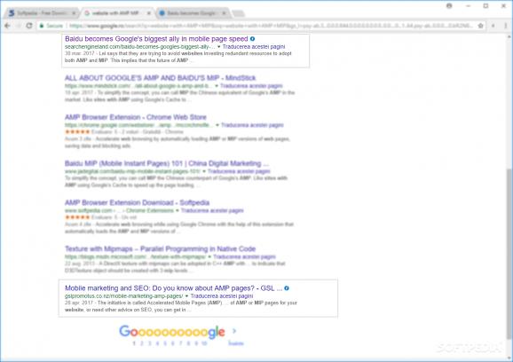 AMP Browser screenshot