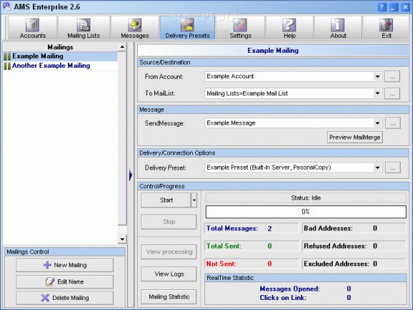 AMS Enterprise screenshot
