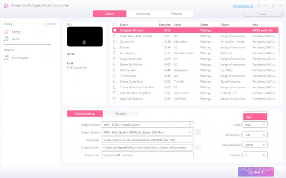 AMusicSoft Apple Music Converter screenshot