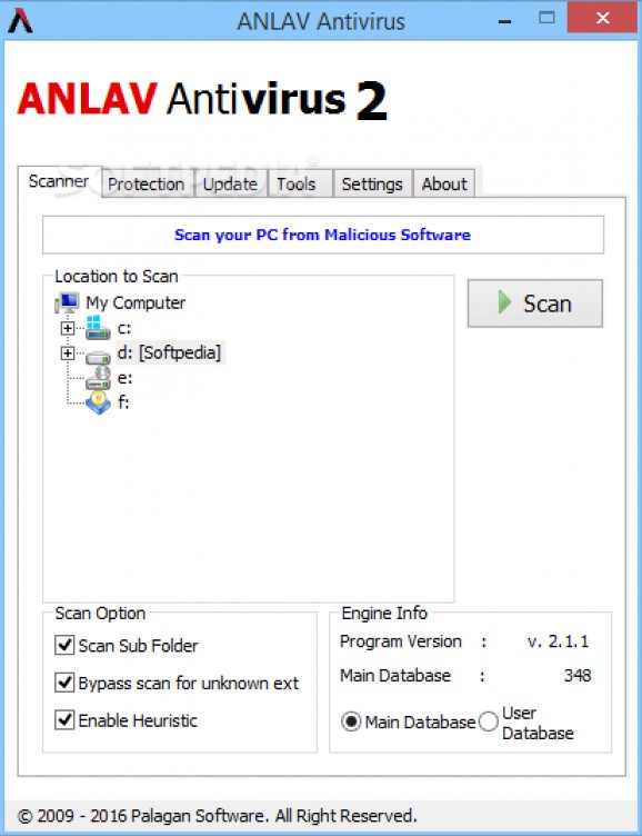 ANLAV Antivirus screenshot