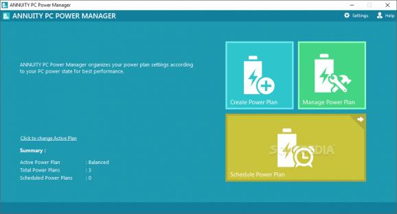 ANNUITY PC Power Manager screenshot
