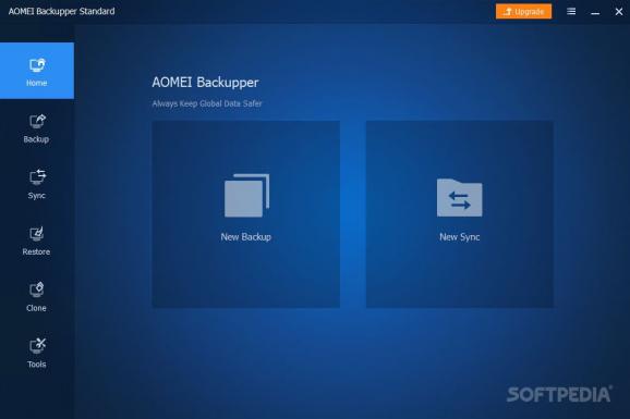 AOMEI Backupper Standard screenshot