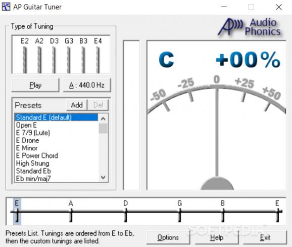 AP Guitar Tuner screenshot