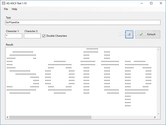 AS-ASCII Text screenshot