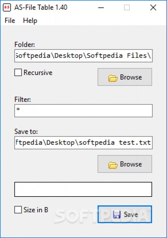 AS-File Table screenshot