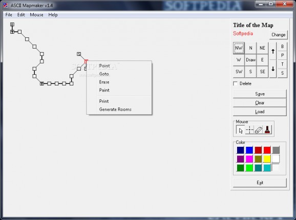 ASCII Mapmaker screenshot