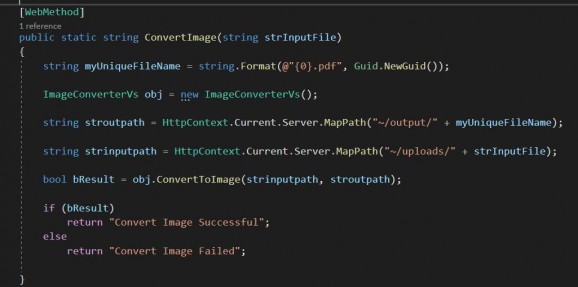 ASP.NET Image Converter SDK Component screenshot