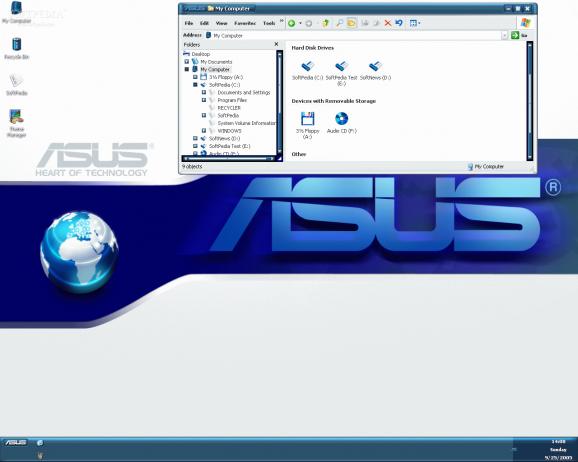 ASUS Desktop Theme screenshot