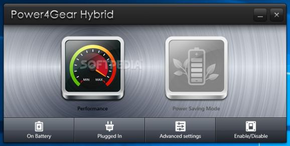 ASUS Power4Gear Hybrid screenshot
