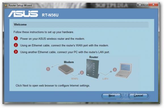 ASUS RT-N56U Wireless Router Utilities screenshot