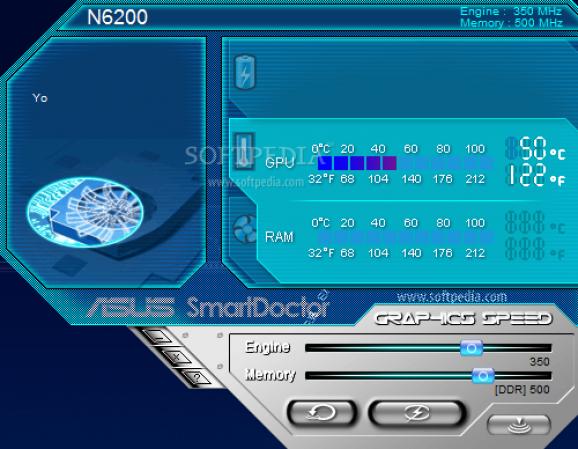 ASUS SmartDoctor screenshot