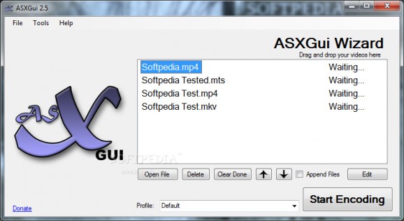 ASXGui screenshot