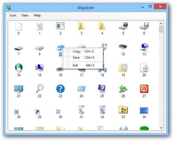 ASysIcon screenshot