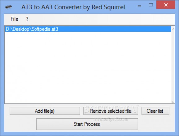 AT3 to AA3 Converter screenshot