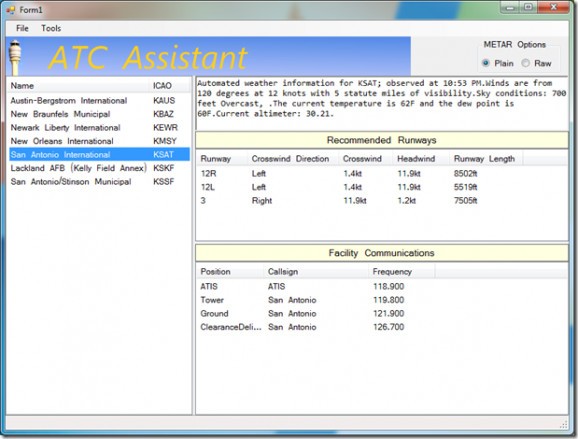 ATC Assistant screenshot