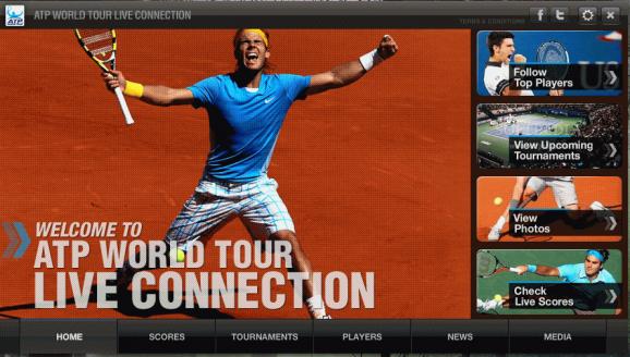 ATP World Tour Live Connection screenshot