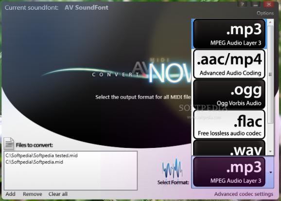 AV MIDI Converter screenshot