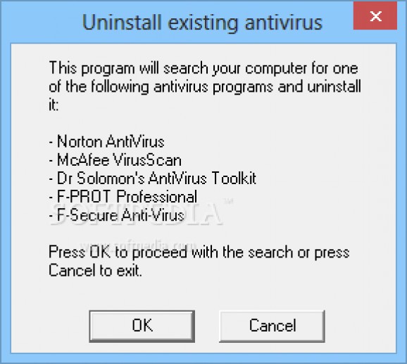 AV Uninstaller Tool screenshot