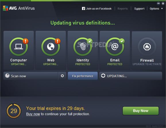 AVG Antivirus screenshot