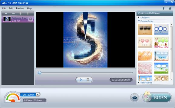 AVI to DVD Creator screenshot