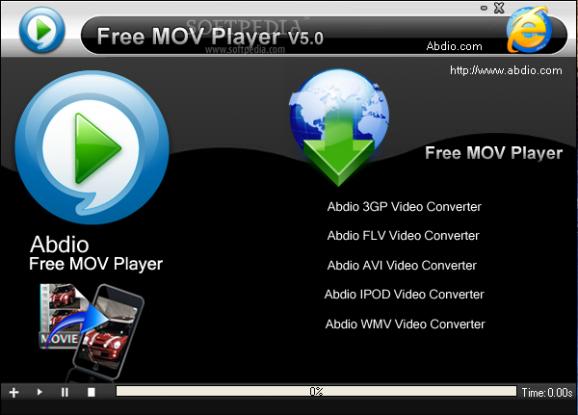 Abdio Free MOV Player screenshot