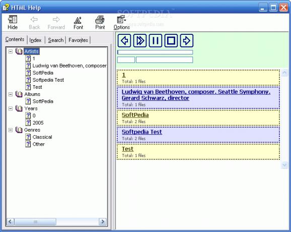 Abee MP3 Database Organizer screenshot