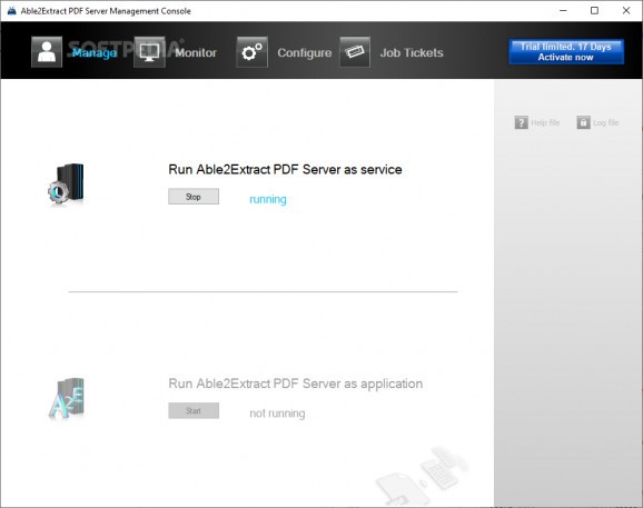 Able2Extract PDF Server screenshot